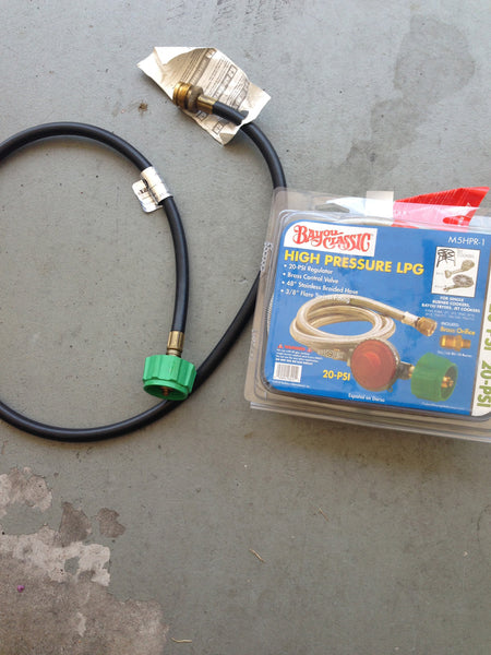 Two Propane Grill Hoses