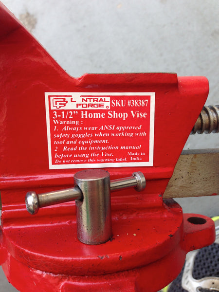 Central Forge 3.5" Home Shop Vise